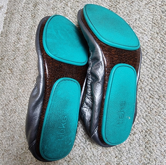 Tieks Metallic Pewter Ballet Flats - Picture 8 of 10